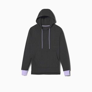 Jambys Unisex Lightweight House Hoodie in Grey/Lavender Size S